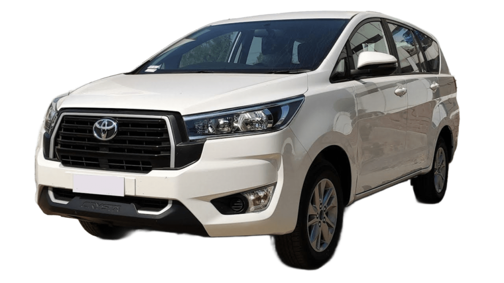 Innova Crysta outstation cab from Delhi – 7-seater luxury SUV by VS Taxi Service