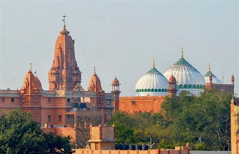 Shri Krishna Janmabhoomi Temple in Mathura, the sacred birthplace of Lord Krishna.
