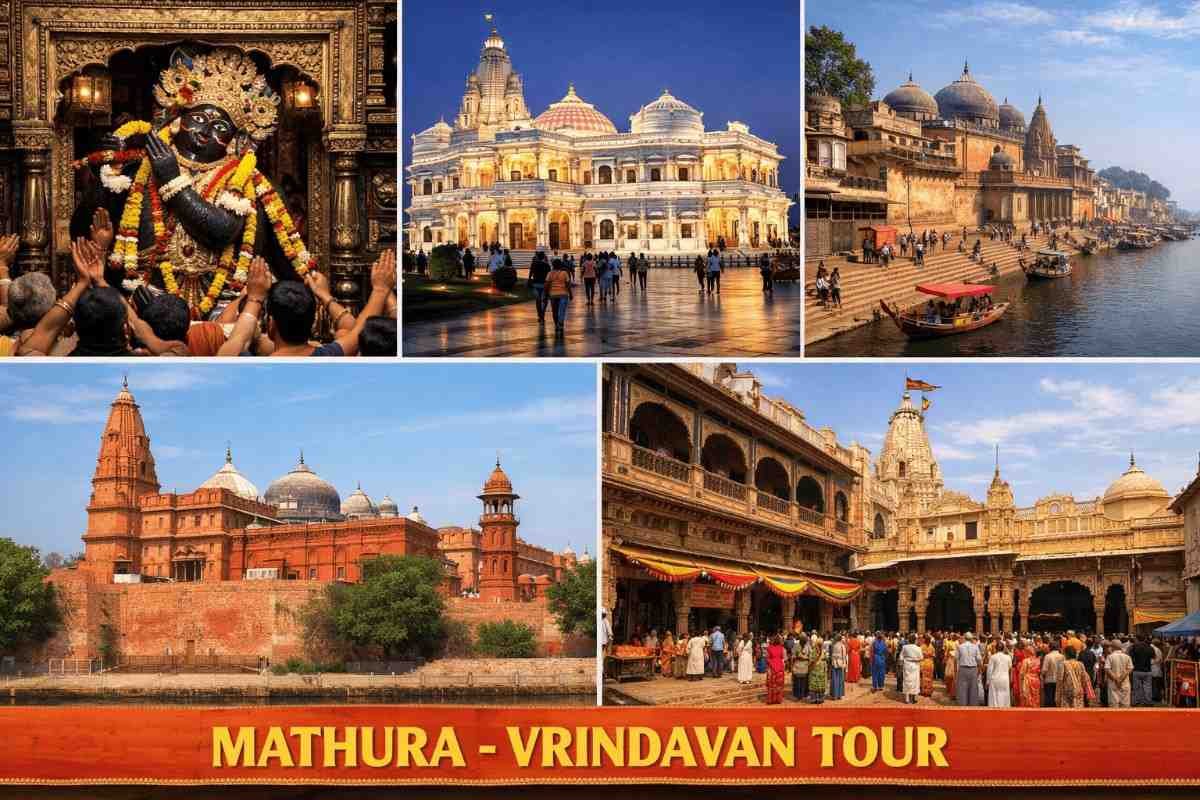 Mahugra One-Day Delhi to Mathura Vrindavan Tour by Car – Book Now