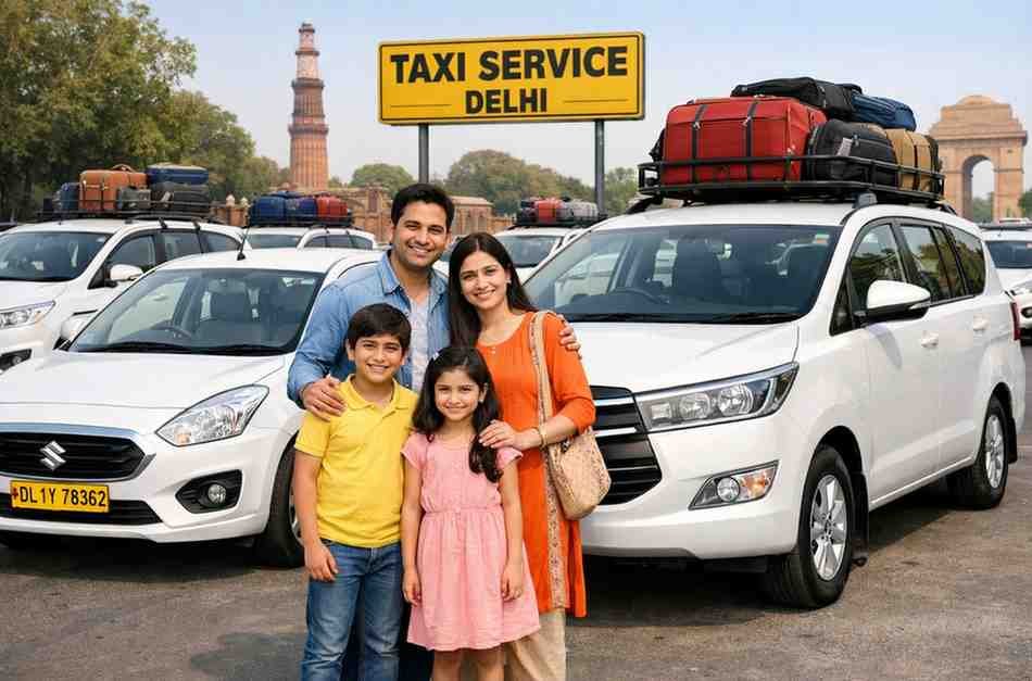 Taxi Service in Delhi for safe and reliable travel