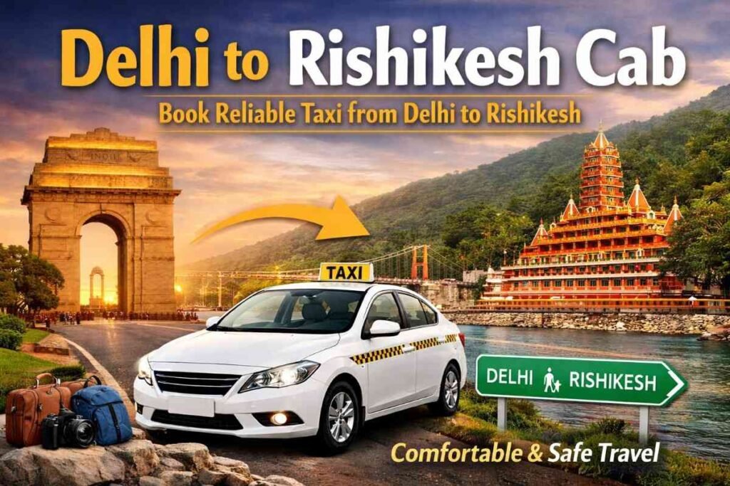 Delhi to Rishikesh cab taxi service by Vs Taxi Service