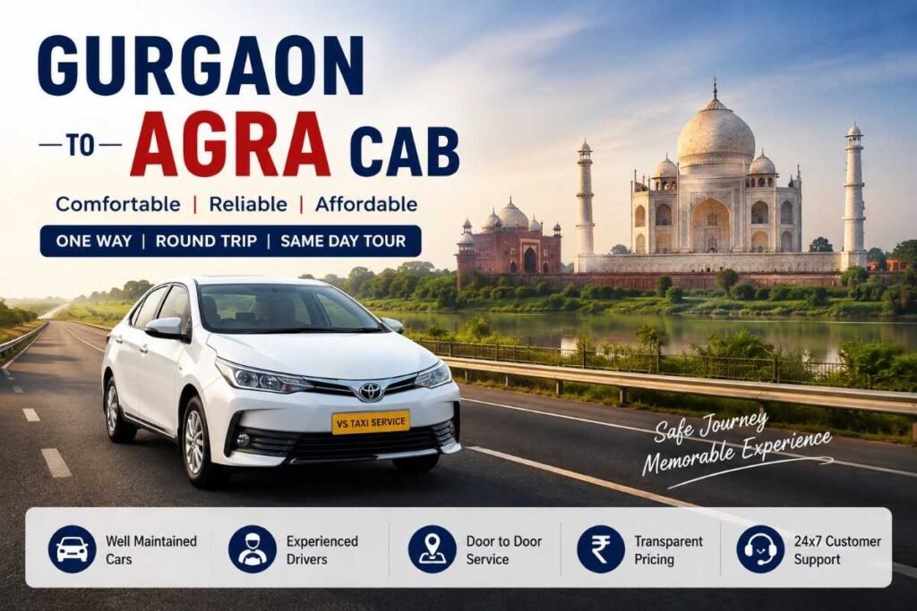 Gurgaon to Agra Cab