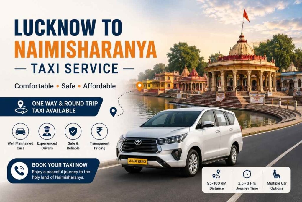 Lucknow to Naimisharanya Taxi