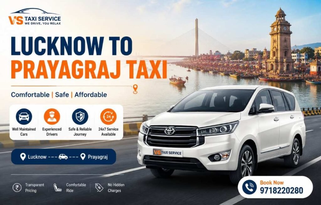 Lucknow to Prayagraj taxi