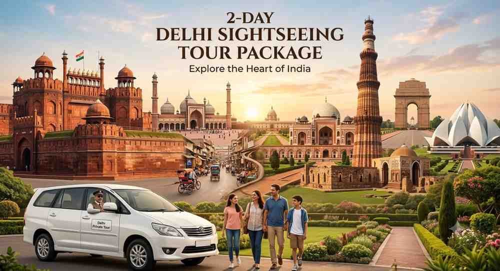 2-Day Delhi Sightseeing Tour Package