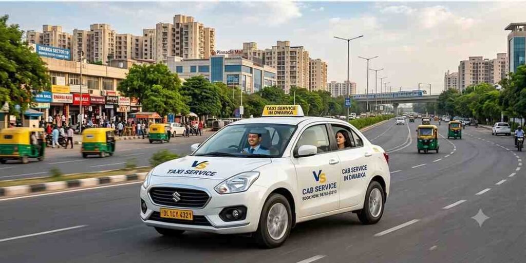 Taxi service in Dwarka by Vs Taxi Service - book a reliable cab online