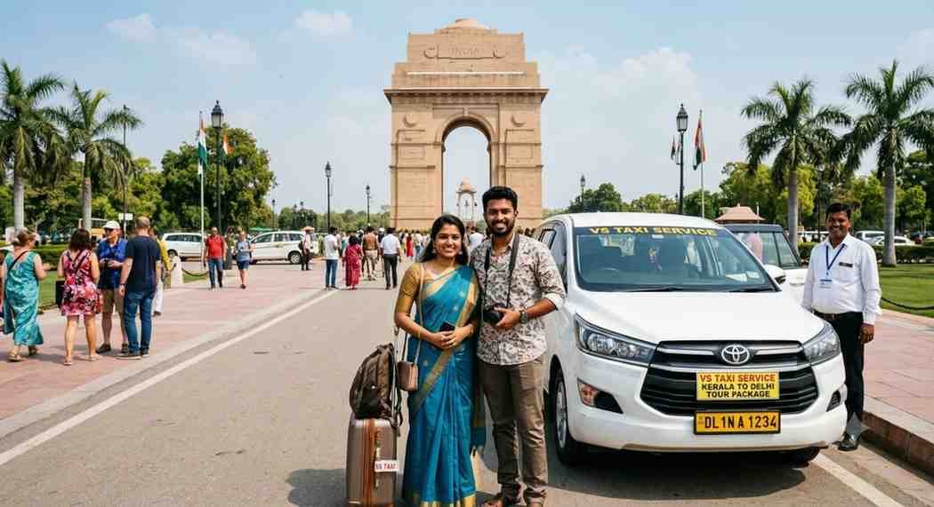 kerala to delhi tour package