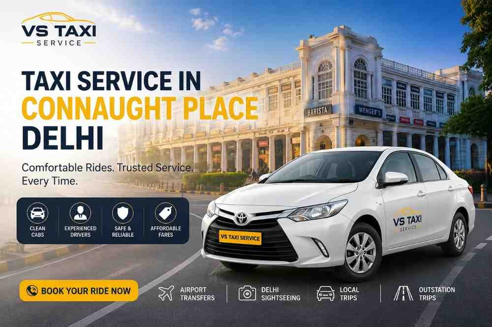 taxi service in Connaught Place, Delhi