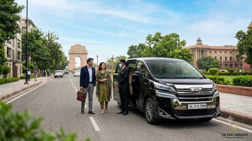 toyota vellfire on rent in delhi