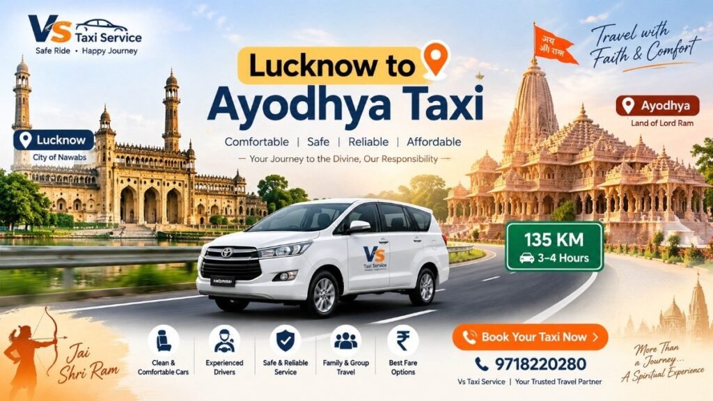 Lucknow to Ayodhya Taxi