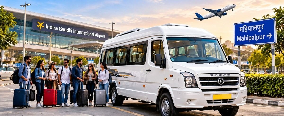 Tempo Traveller on rent in Mahipalpur Delhi by VS Taxi Service