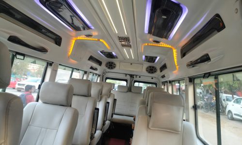 9-seater tempo traveller for hire