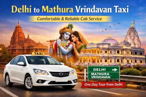 Guragon delhi to vrindavan taxi cab