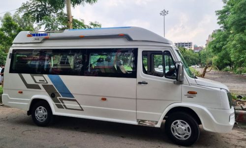 Tempo Traveller in Delhi available for local sightseeing, corporate, and outstation trips.